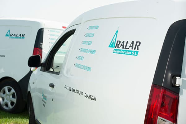 Negocio Aralar Desinfección