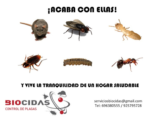Negocio Biocidas Control De Plagas. Desinfección, Desinsectación, Desratización.