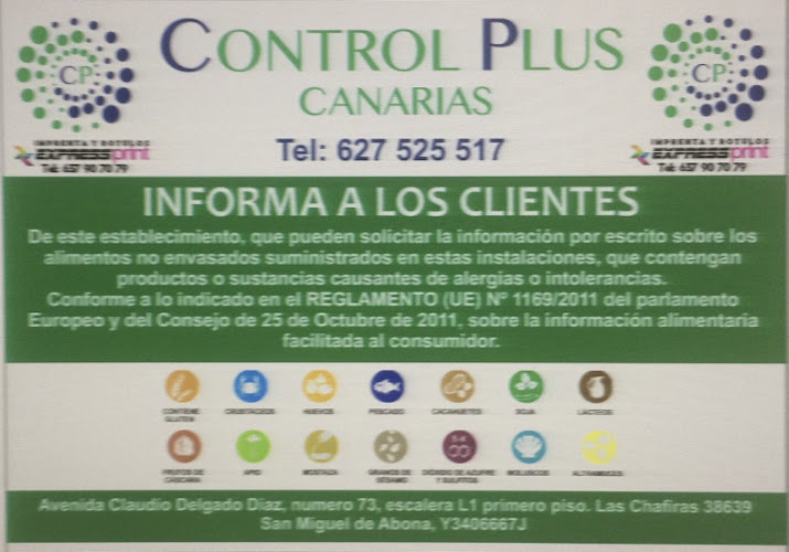 Negocio Control Plus Canarias