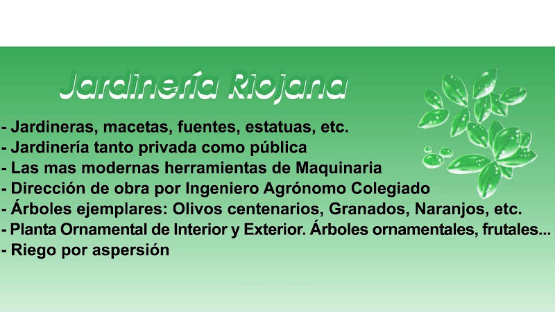 Jardinería Riojana